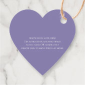 ÉTIQUETTE FAVORITE Fleur Exotique Violette (Dos)