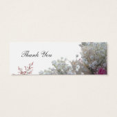 Étiquette Favour Mariage rose (Dos)