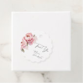 Étiquette Favour Ne Me Faites Pas Rougir (En situation)