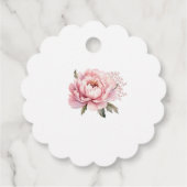 Étiquette Favour Ne Me Faites Pas Rougir (Dos)