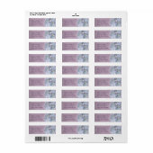 Étiquette Fée de l'élément Air Fantastique Art (Feuille entière)