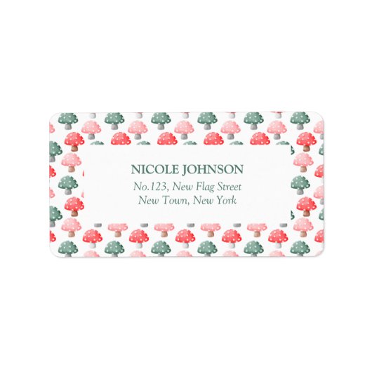 Étiquette Fée Premier Anniversaire Cute Coloré Champêtre (Devant)