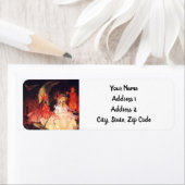 Étiquette Fées d'été (En situation)