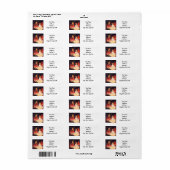 Étiquette Fées d'été (Feuille entière)