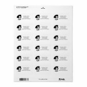 Étiquette Femme Art Déco En Gros Gants Casquettes RL (Feuille entière)