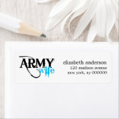 Étiquette Femme de l'armée (En situation)
