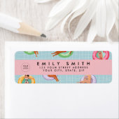 Étiquette Femmes d'été personnalisées se relaxer sur les cha (En situation)