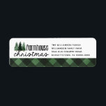 Étiquette Ferme Christmas Buffalo Adresse de retour de la de<br><div class="desc">Étiquettes d'adresse de retour des buffles de Noël des fermiers - Vous pouvez facilement utiliser notre modèle pour personnaliser vos étiquettes d'adresse de retour. Les étiquettes font partie d'une collection. Conçu par : Beverly Bainbridge Homespun Cottage Designs E : homespuncottagedesigns@gmail.com</div>
