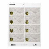 Étiquette Fernspählehrkompanie 200 [FSLK200] (Feuille entière)