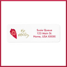 Festive Berry Color Ornament Be Joyeux