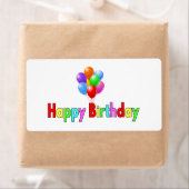 Étiquette Fête d'anniversaire de célébration (En situation)