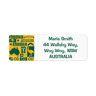 Étiquette Fête de l'Australie
