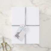 Étiquette Fête de l'Enfant Moderne Elephant Favor (Avec de la ficelle)