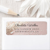 Étiquette Fête des mariées parties scintillant (En situation)