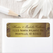 Étiquette Feu d'Mariage d'or (En situation)