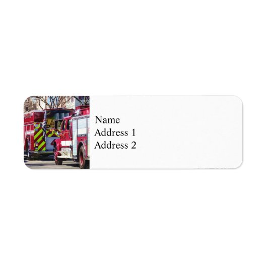 Étiquette Feu et Secourt (Devant)