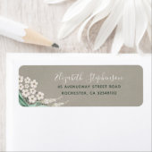 Étiquette Feuillage de verdure Élégant (En situation)