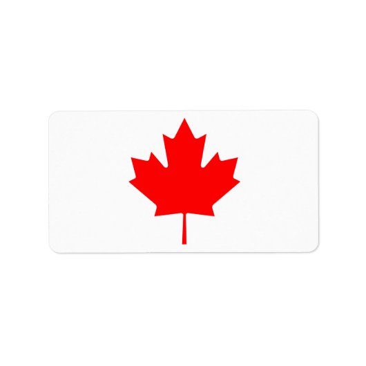 Étiquette Feuille d'autocollants Maple Leaf Autocollant viny (Devant)