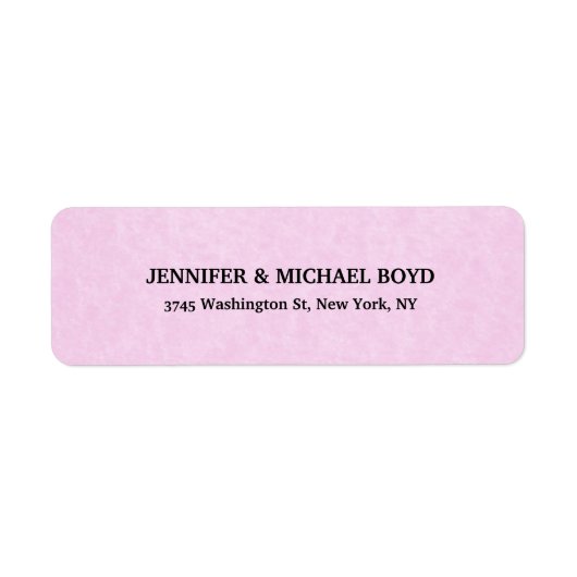 Étiquette Feuille de famille classique de style rétro créati (Devant)