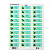 Étiquette Feuille verte (Feuille entière)