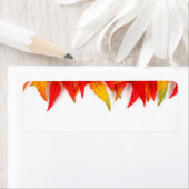 Étiquette Feuilles d'automne (En situation)