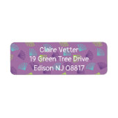 Étiquette Feuilles de lavande (Devant)