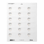 Étiquette Feuilles de récolte (Feuille entière)