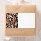 Étiquette Fèves de café (En situation)