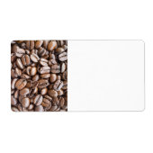 Étiquette Fèves de café (Devant)