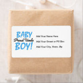 Étiquette Fier Oncle Baby Boy Cadeaux (En situation)