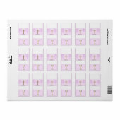 Étiquette Fille Première Communion Hershey Nugget Candy Wrap (Feuille entière)