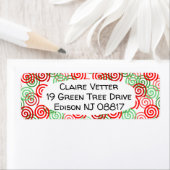 Étiquette Fils de Noël (En situation)