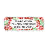 Étiquette Fils de Noël (Devant)