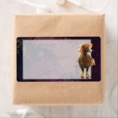 Étiquette Fire Horse (En situation)