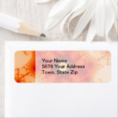 Étiquette Fire Web - Art fractal (En situation)