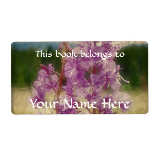 Étiquette Fireweed patiné