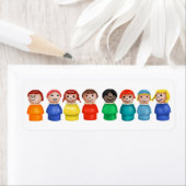 Étiquette Fisher Price Petites filles (En situation)