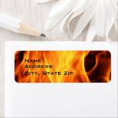 Étiquette Flames (En situation)