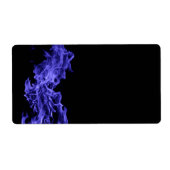 Étiquette Flamme bleue (Devant)