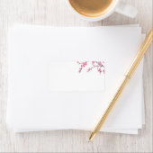 Étiquette Fleur de cerisier | (En situation)