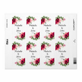 Étiquette Fleur Eucalyptus Vert (Feuille entière)