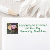 ÉTIQUETTE FLEURS DE CACTUS PEAR (En situation)