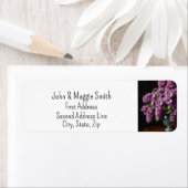 Étiquette Fleurs de printemps Lilac Jardin Floral Art (En situation)