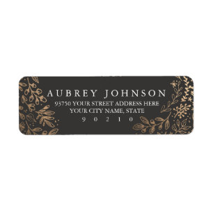 Étiquette Fleurs de récolte