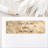 Étiquette Fleurs neutres séchées (En situation)