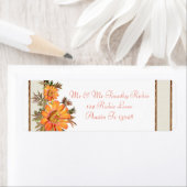 Étiquette Fleurs sauvages (En situation)