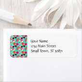 Étiquette Flip Flops Plage Lunettes de soleil Beach Ball Tur (En situation)