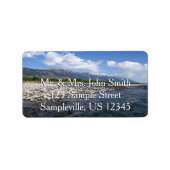 Étiquette Floating Down the Snake River II (Devant)