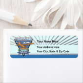 Étiquette Floatplane Aviation Adventure (En situation)