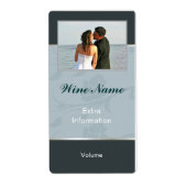 Étiquette floral classique (Devant)